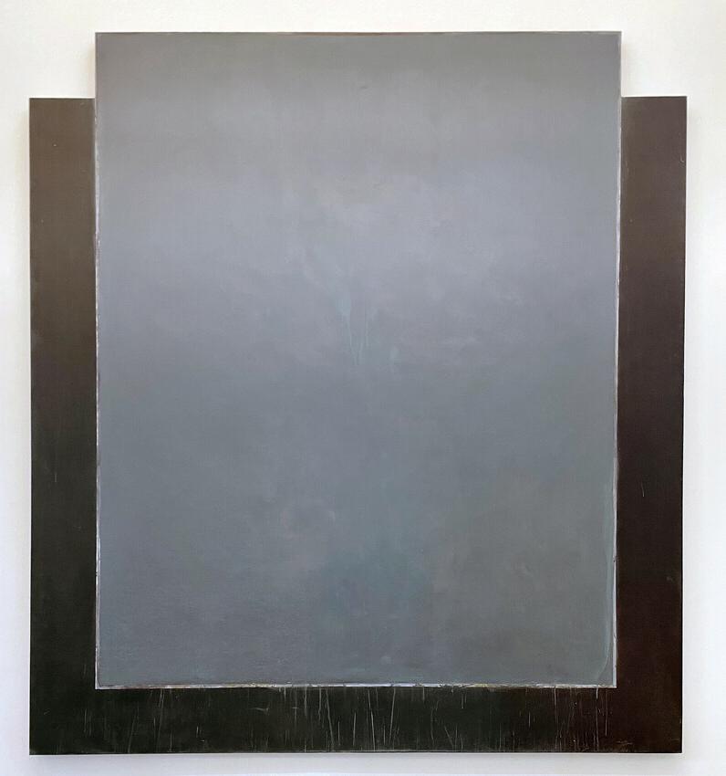 Jake Berthot, Unititled, 1971, acrylic on canvas, Gift of the estate of Robert & Jeannette Powell