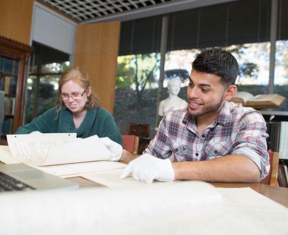 Special Collections and Archives photoshoot